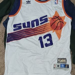 Adidas Suns Jersey - White, Purple, Orange